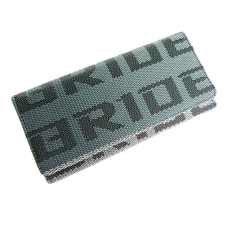 Bride Gradation Teal Leather Trifold Clutch - Image 7
