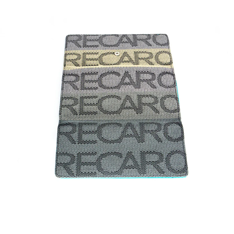 RECARO Gradation Teal Leather Trifold Clutch - Image 5