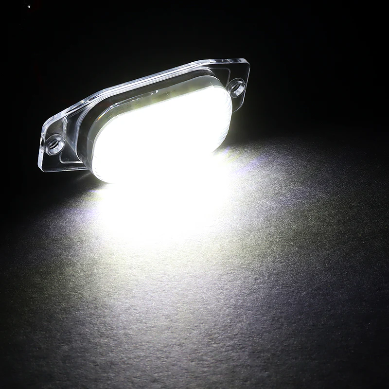 Toyota Cruiser Land Cruiser / Lexus LX450 White 18-SMD LED License Plate Lights (2pcs) - Image 5