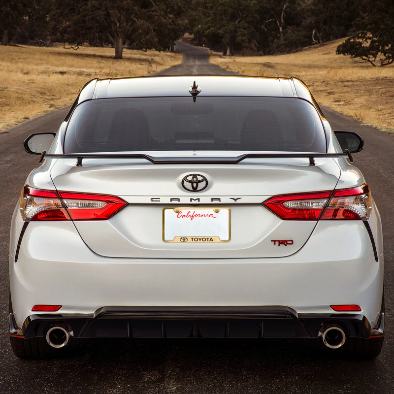 Toyota Gold Stainless Steel Laser Etched License Plate Frame - GF.TOY.EG - Image 5