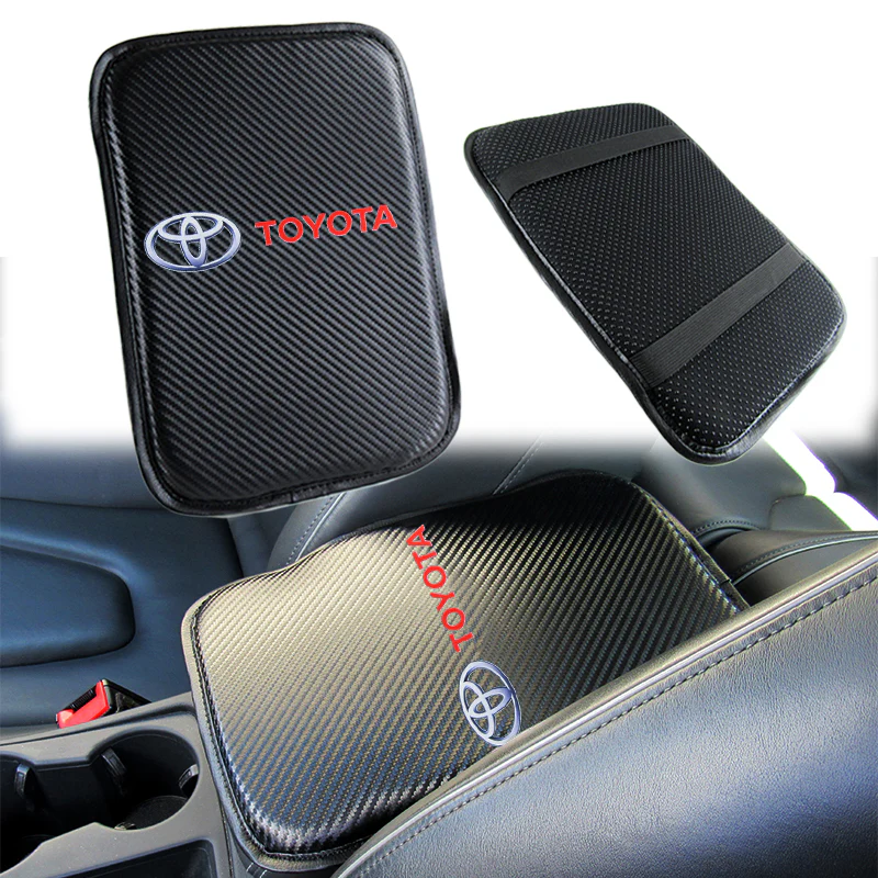 Toyota GT86 Car Center Console Armrest Cushion Mat Pad Cover with Seat Belt Cover Set - Image 6