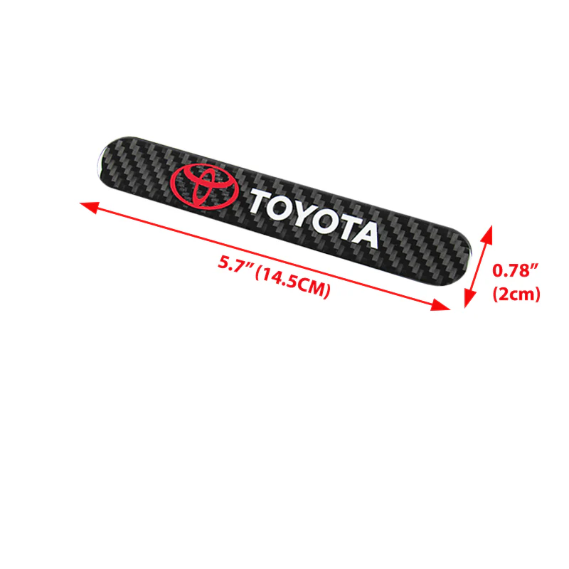 Toyota LOGO Set Emblems with Keychain Tire Wheel Valves Air Caps - US SELLER - Image 5