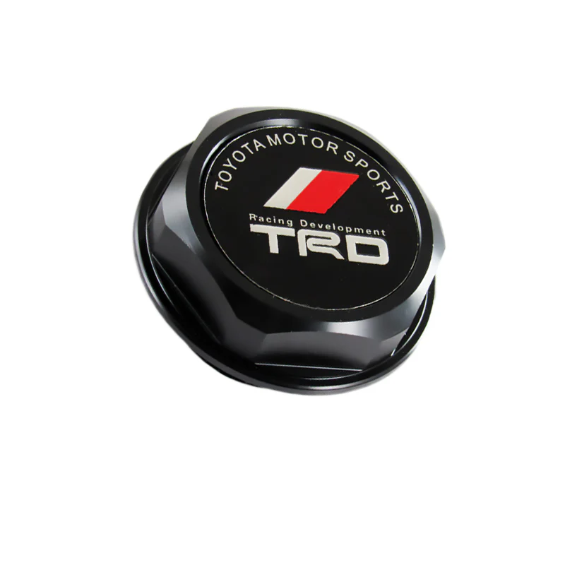 Toyota NEW JDM Black TRD Engine Oil Filler Cap Aluminum Billet COROLLA TC XA XB CAMRY Sienna Celica - Image 2