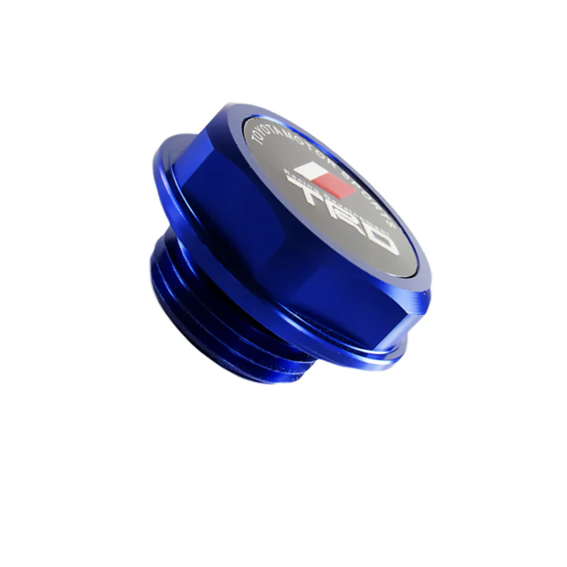 Toyota NEW JDM Blue TRD Engine Oil Filler Cap Aluminum Billet COROLLA TC XA XB CAMRY Sienna Celica - Image 3