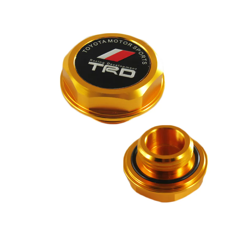 Toyota NEW JDM Gold TRD Engine Oil Filler Cap Aluminum Billet COROLLA TC XA XB CAMRY Sienna Celica - Image 7