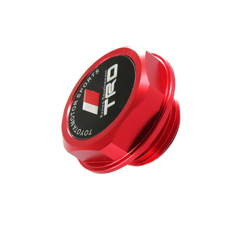 Toyota NEW JDM Red TRD Engine Oil Filler Cap Aluminum Billet COROLLA TC XA XB CAMRY Sienna Celica - Image 2