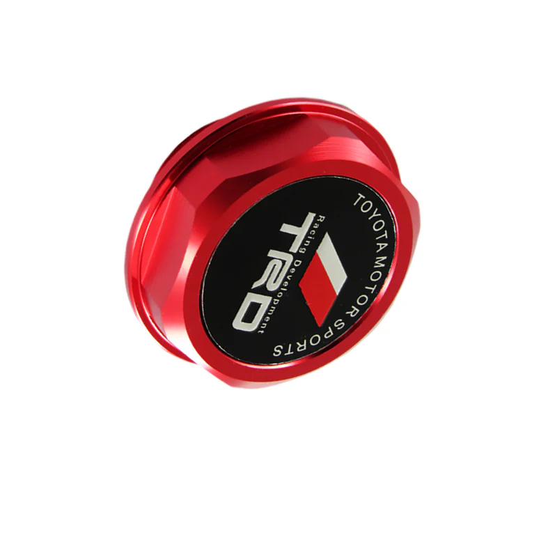 Toyota NEW JDM Red TRD Engine Oil Filler Cap Aluminum Billet COROLLA TC XA XB CAMRY Sienna Celica - Image 3