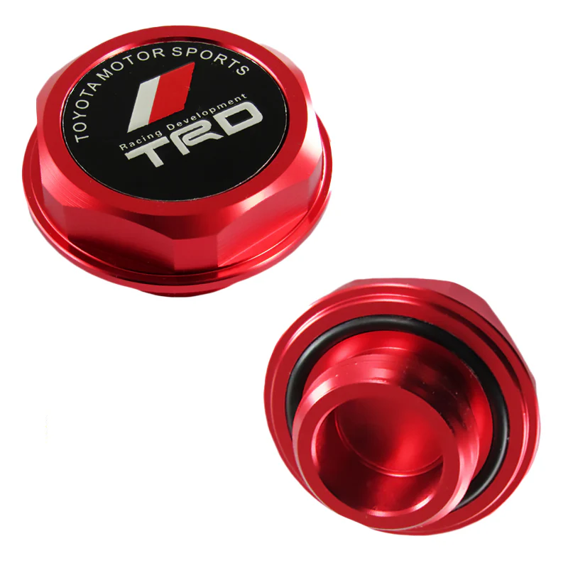 Toyota NEW JDM Red TRD Engine Oil Filler Cap Aluminum Billet COROLLA TC XA XB CAMRY Sienna Celica - Image 5