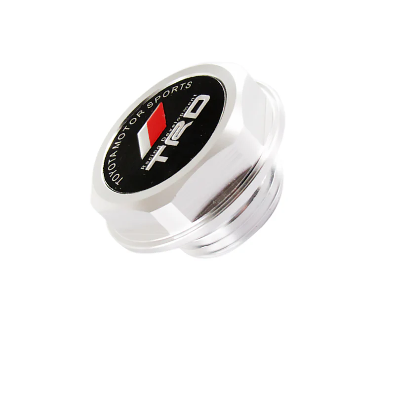 Toyota NEW JDM Silver TRD Engine Oil Filler Cap Aluminum Billet COROLLA TC XA XB CAMRY Sienna Celica - Image 3