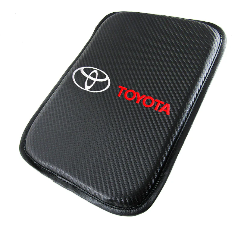 New Toyota Sienna Car Center Console Armrest Cushion Mat Pad Cover Stitched Embroidery Logo with Seat Belt Cover Set - Image 7