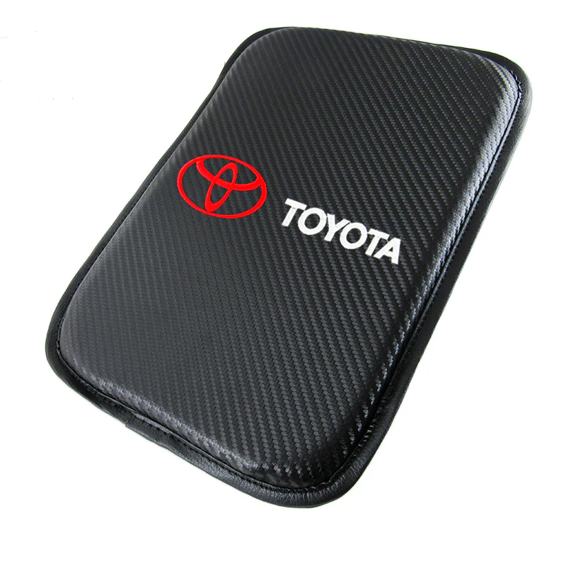 Toyota Sienna Car Center Console Armrest Cushion Mat Pad Cover Stitched Embroidery Logo with Seat Belt Cover Set New - Image 2