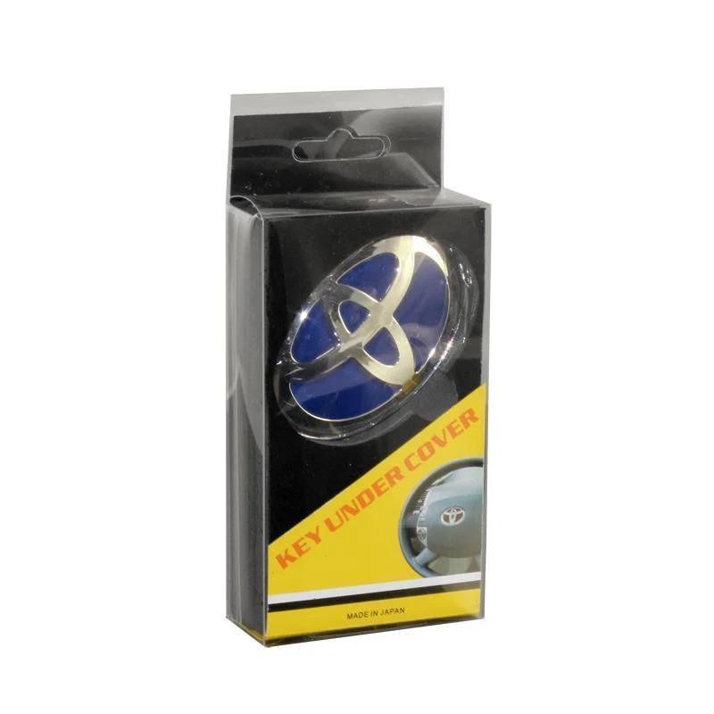 Toyota Blue Steering Wheel Emblem Sticker - Image 4