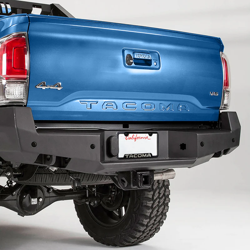 Toyota Tacoma Black Stainless Steel Laser Etched License Plate Frame Genuine OEM GF.TAC.EB - Image 2