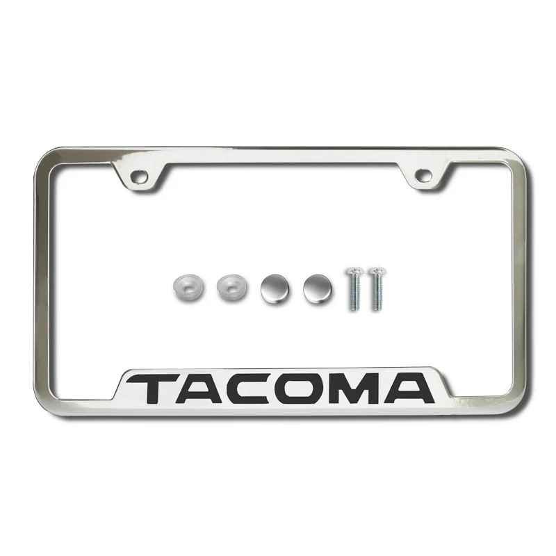 Toyota Tacoma Stainless Steel Laser Etched License Plate Frame Genuine OEM GF.TAC.EC - Image 5