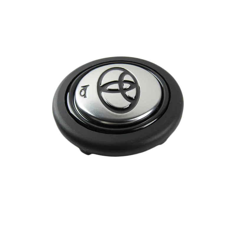 TOYOTA TRD Badge Logo Horn Button Fits MOMO RAID NRG Sports Steering Wheel Brand New - Image 2