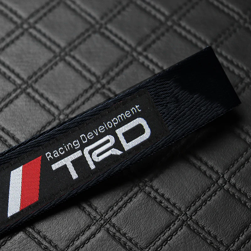 Toyota TRD Black Keychain with Metal Key Ring - Image 4