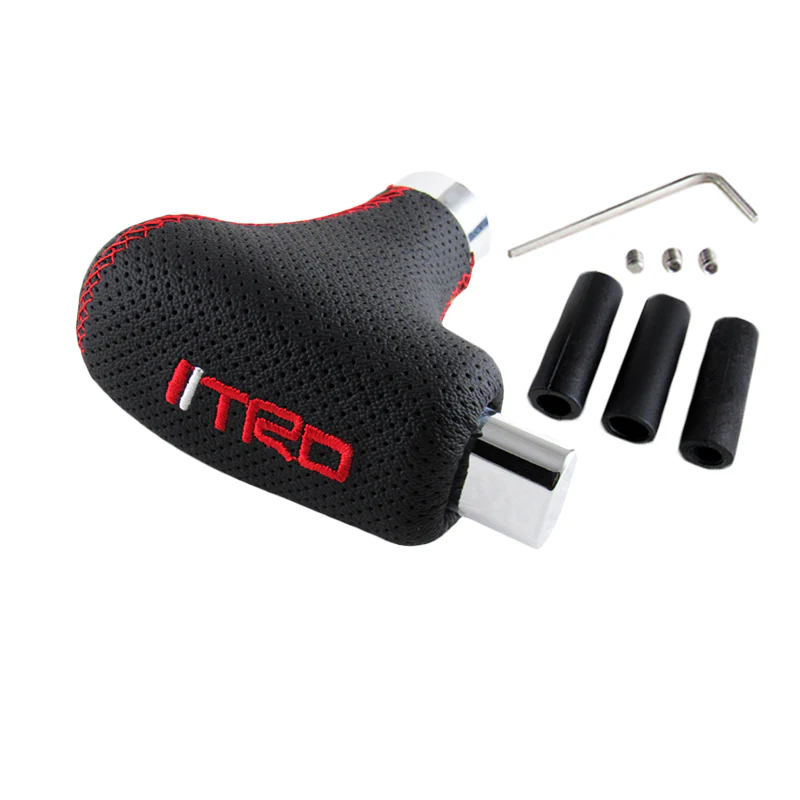 Toyota TRD Black Leather Shift Knob - Image 2
