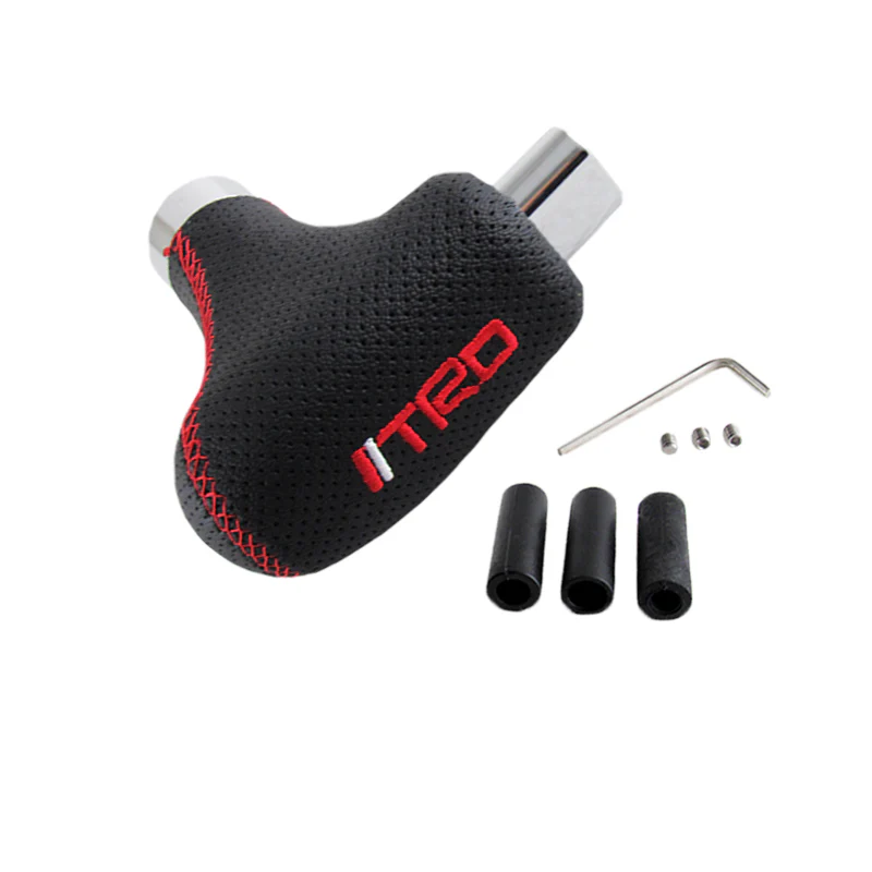Toyota TRD Black Leather Shift Knob - Image 4
