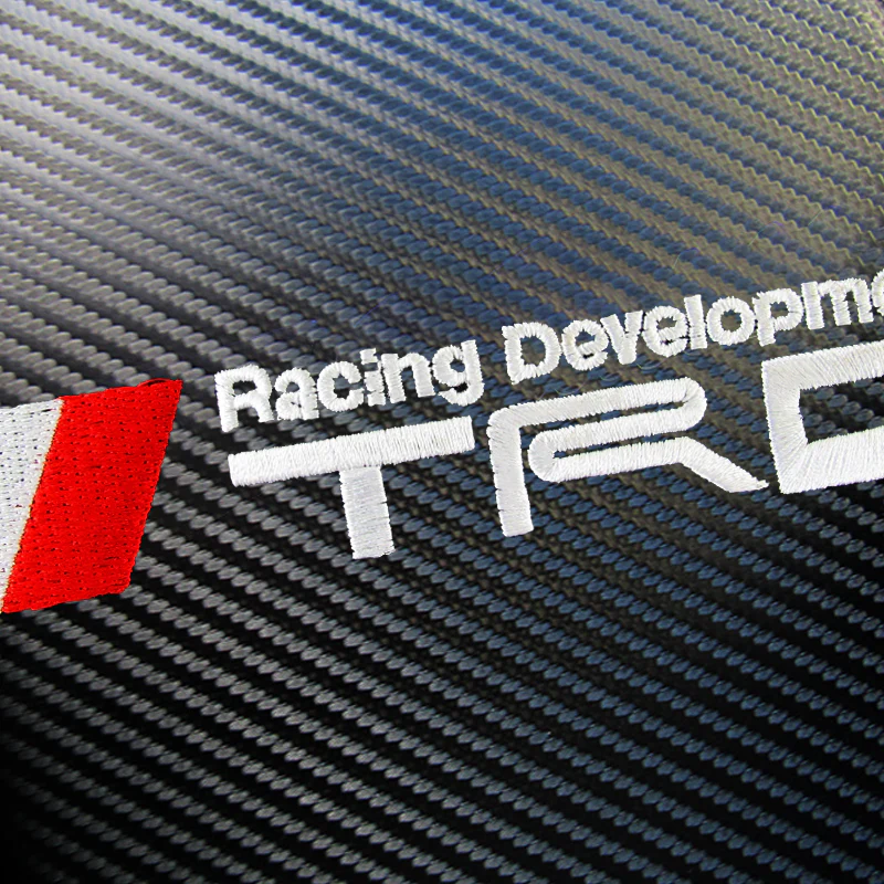 Toyota TRD Carbon Fiber Look Embroidered Armrest Cushion - Image 3