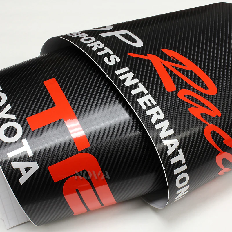Toyota TRD Carbon Fiber Windshield Banner - Image 3