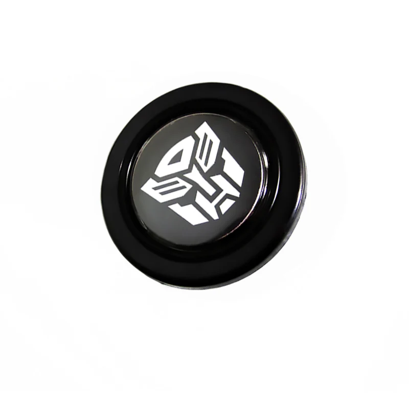 TRANSFORMER AUTOBOT Badge Logo Horn Button Fits MOMO RAID NRG Sports Steering Wheel Brand New - Image 2