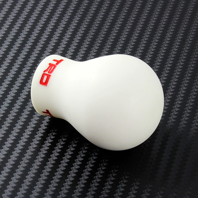 Toyota TRD White Duracon Shift Knob - Image 2