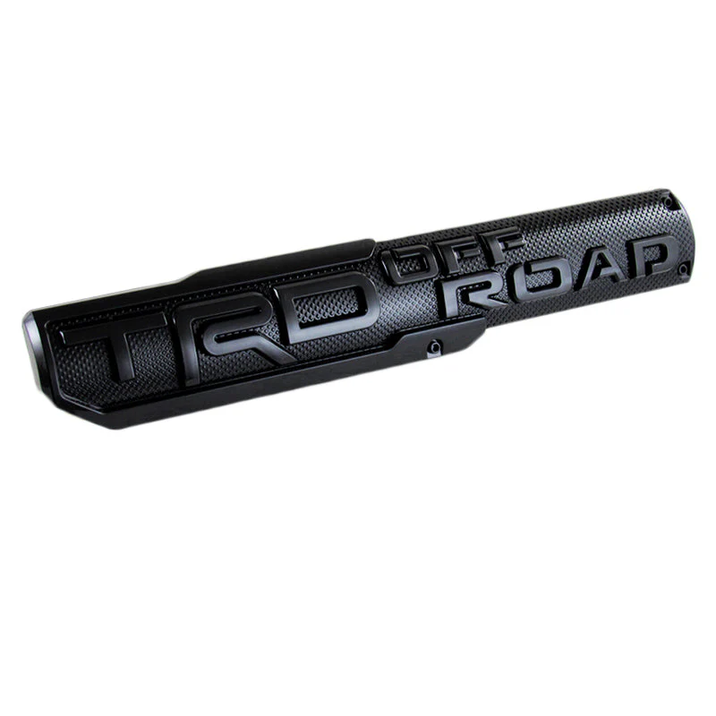 TRD OFF ROAD Toyota Tacoma OEM 3D ABS Molded Nameplate Emblem Badge with Keychain - Image 9