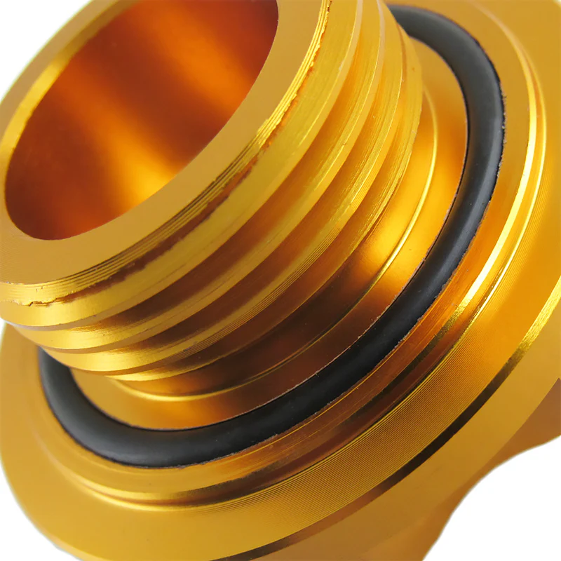 Toyota TRD Gold Aluminum Alloy Engine Oil Filler Cap - Image 4