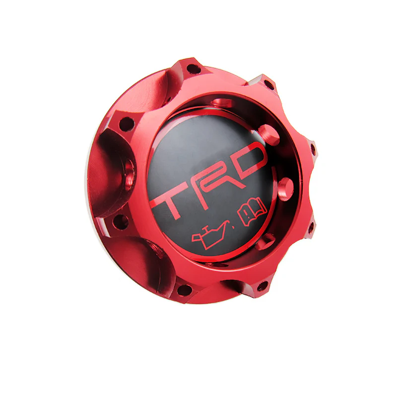 Toyota TRD Red Engine Oil Filler Cap - Image 4