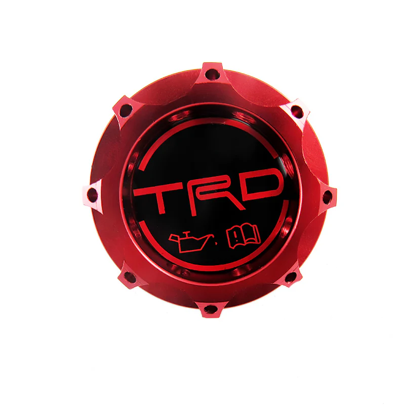 Toyota TRD Red Engine Oil Filler Cap - Image 5