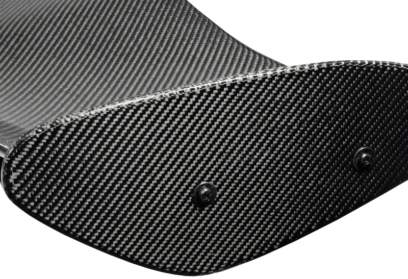 Type-4 GT-Style Adjustable Bracket Rear Trunk Lip Universal Spoiler Wing 51" -Real Carbon Fiber - Image 6