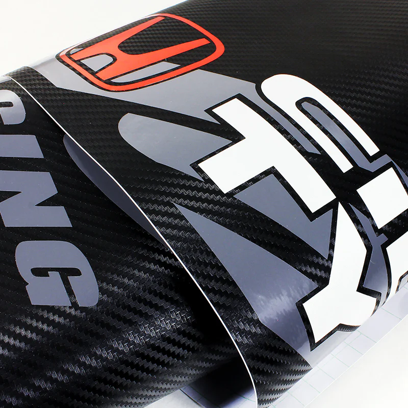 Honda Civic Type R Carbon Fiber Windshield Banner - Image 3