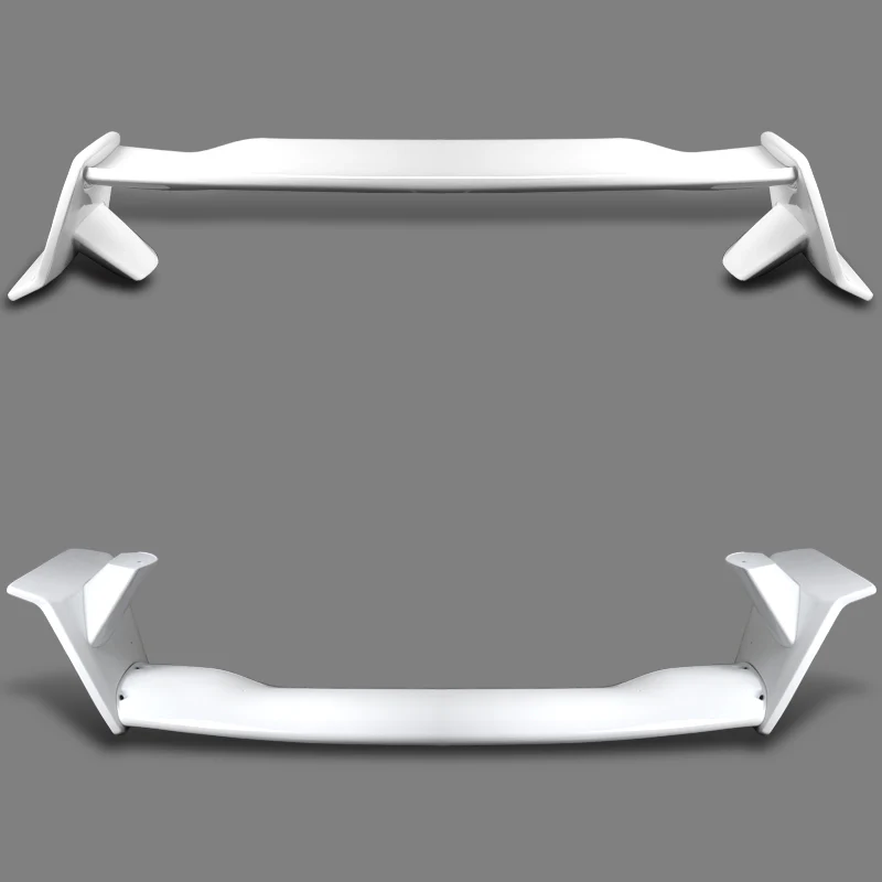 Type-R Style Rear Trunk Lip Spoiler Wing For 2016-2021 Honda Civic Sedan 4-DR -ABS Painted White - Image 4