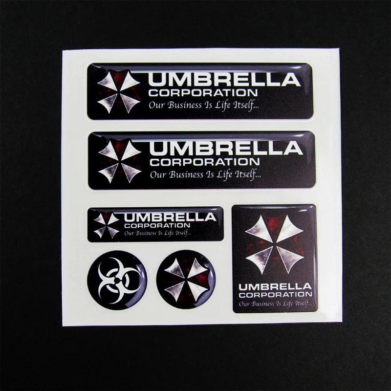 Umbrella Corporation Hive Resident Car Window Laptop Vinyl Reflective Decal Sticker - Image 2