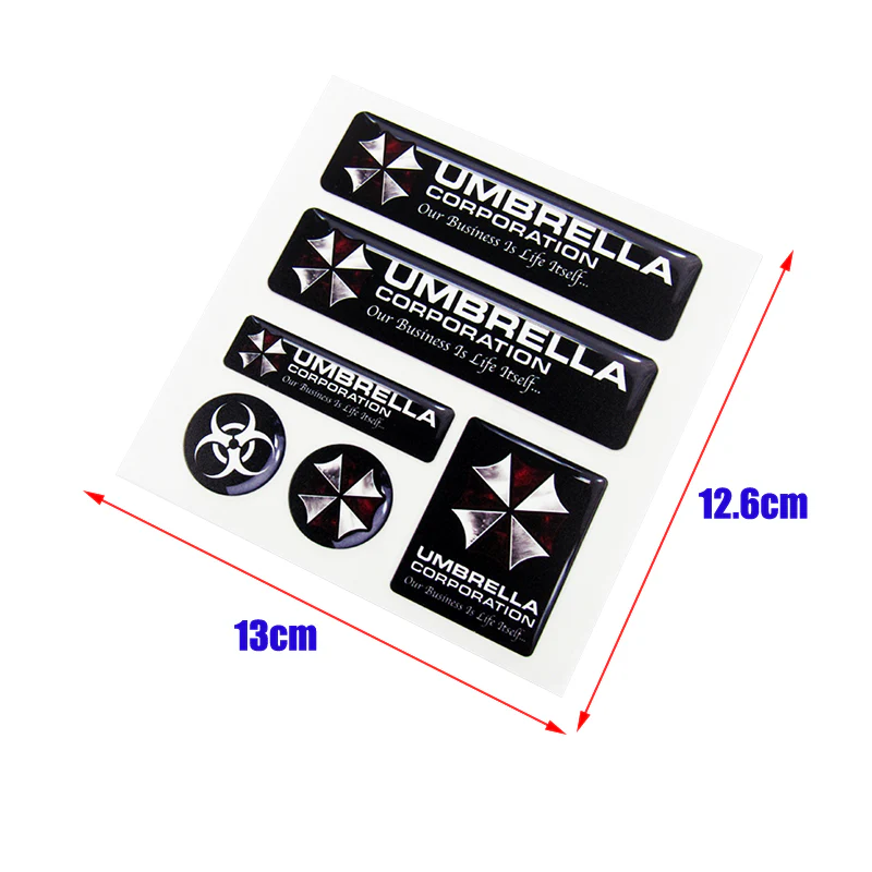 Umbrella Corporation Hive Resident Car Window Laptop Vinyl Reflective Decal Sticker - Image 3