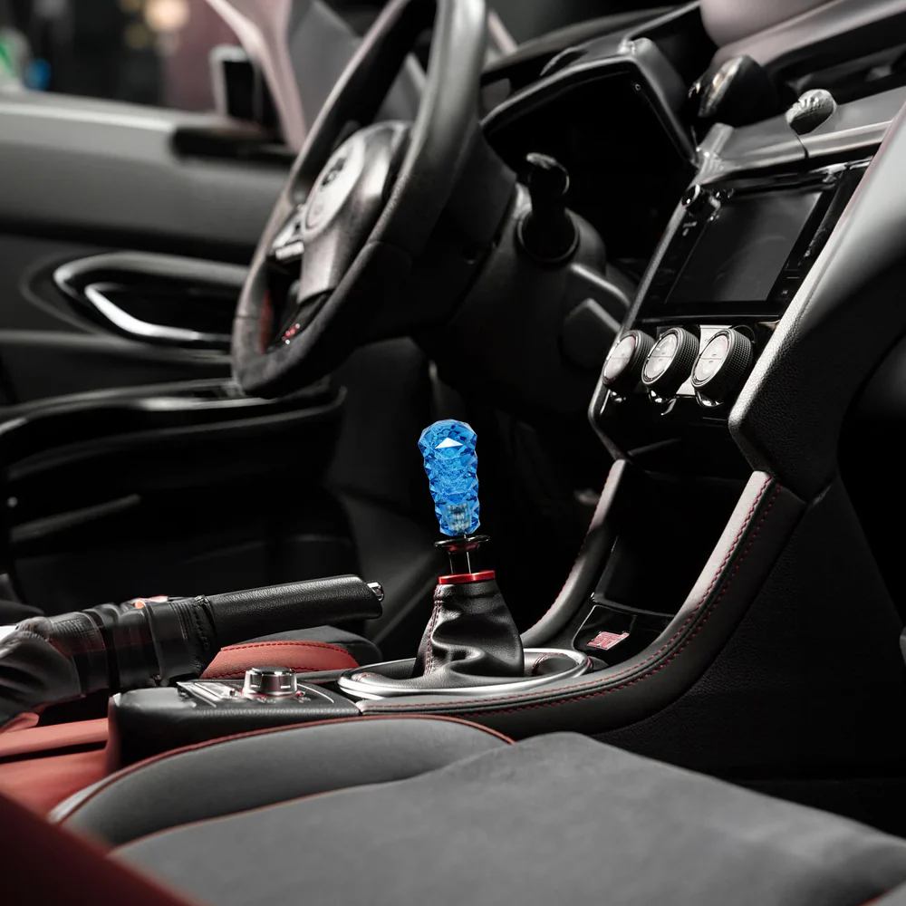Universal 3D Diamond Crystal VIP Manual Bubble Shifter Shift Knob Head - 10CM - Image 13
