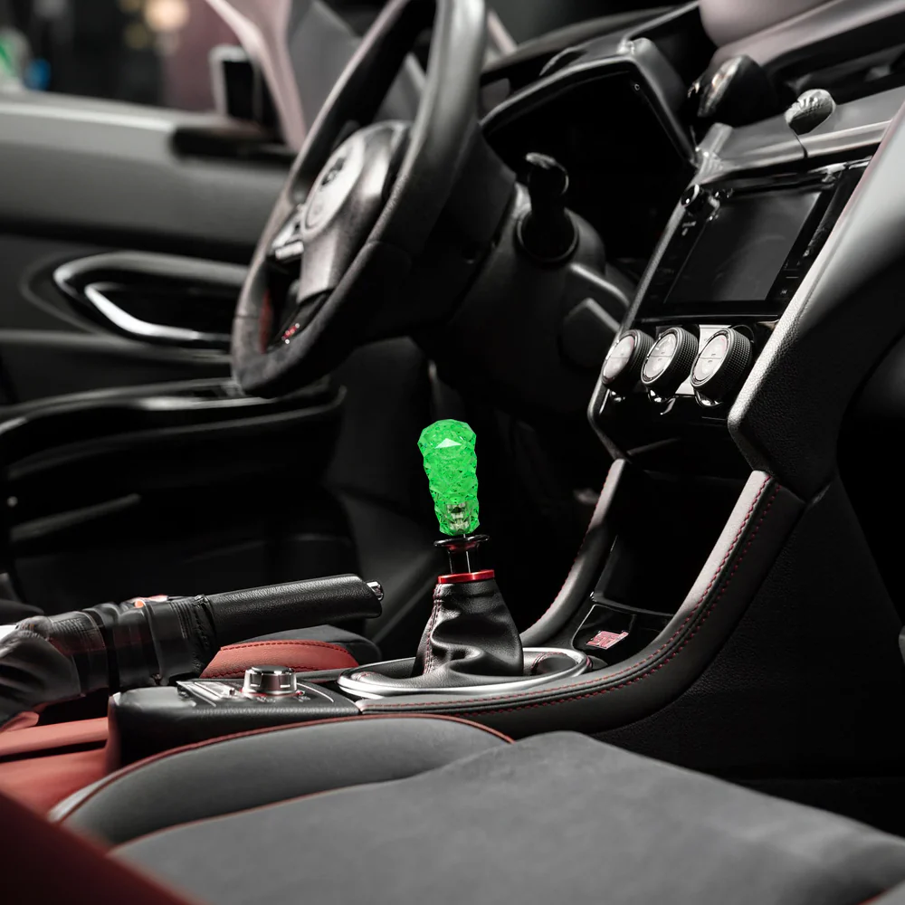 Universal 3D Diamond Crystal VIP Manual Bubble Shifter Shift Knob Head - 10CM - Image 14