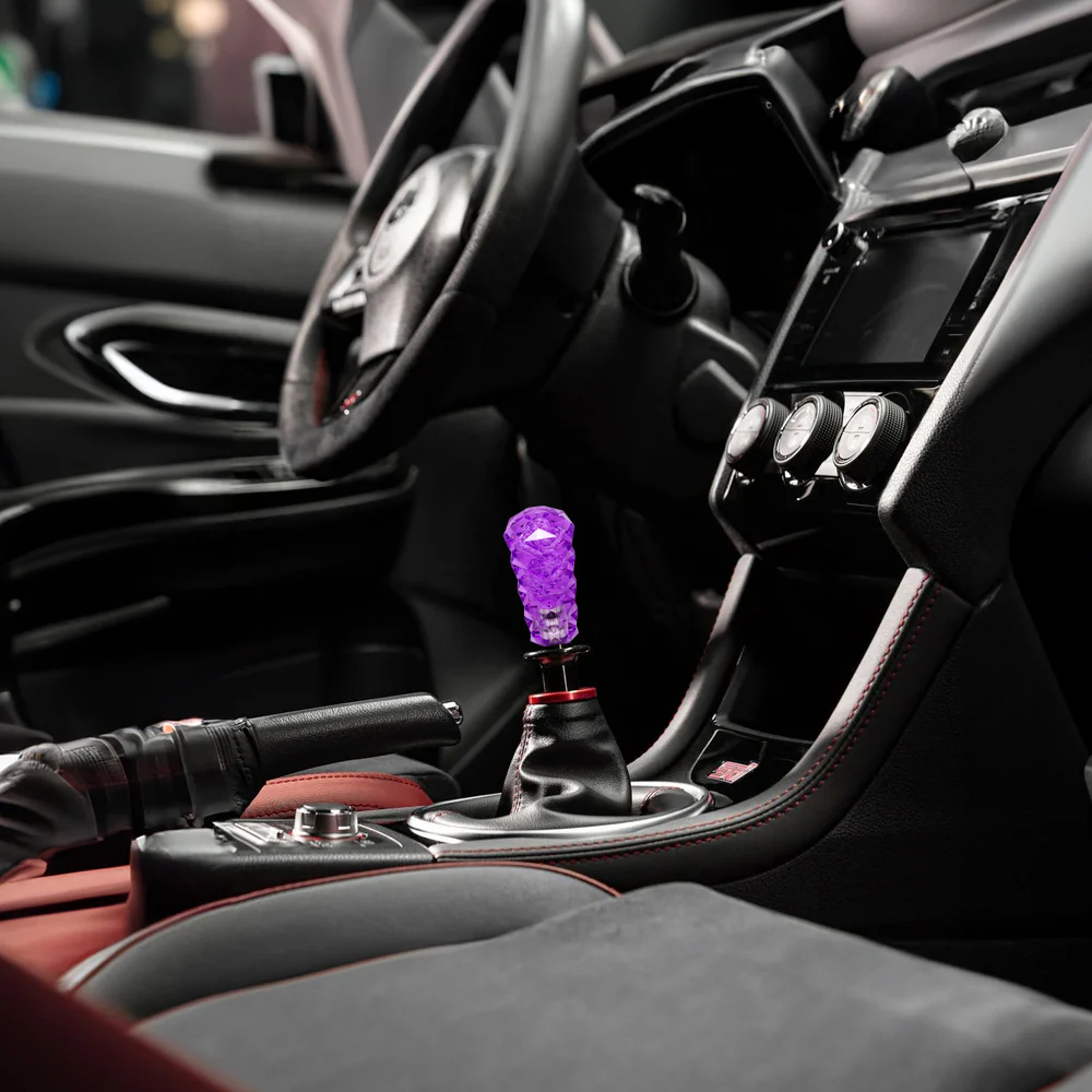 Universal 3D Diamond Crystal VIP Manual Bubble Shifter Shift Knob Head - 10CM - Image 15