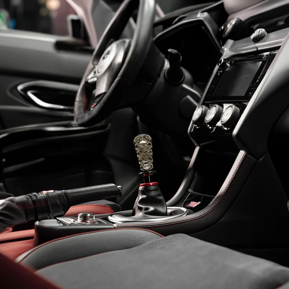 Universal 3D Diamond Crystal VIP Manual Bubble Shifter Shift Knob Head - 10CM - Image 9