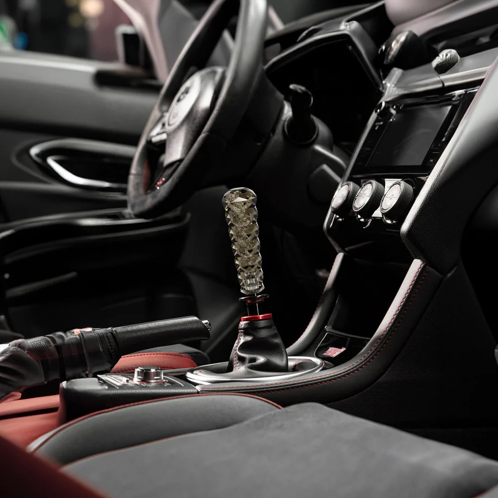 Universal 3D Diamond Crystal VIP Manual Bubble Shifter Shift Knob Head - 15CM - Image 12