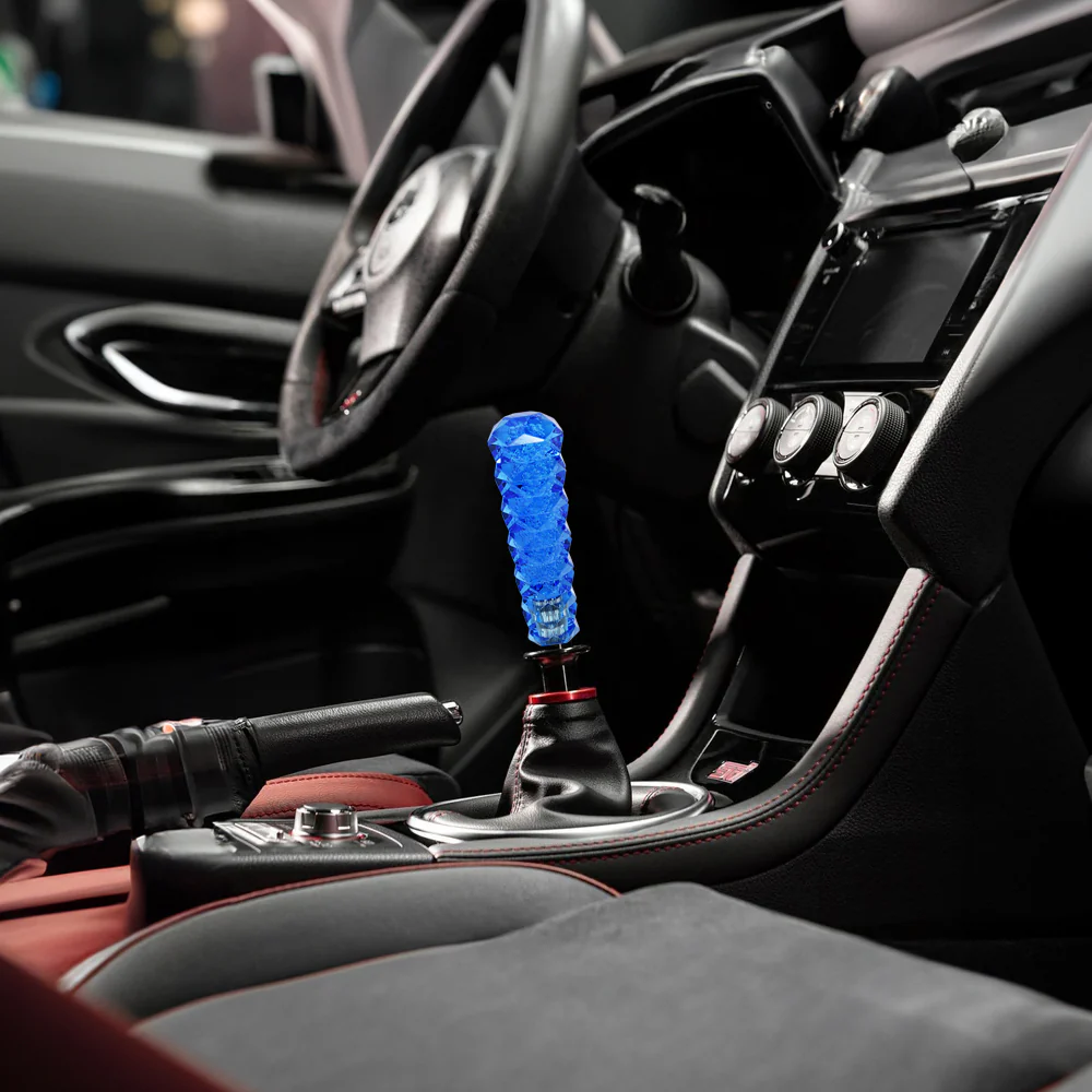 Universal 3D Diamond Crystal VIP Manual Bubble Shifter Shift Knob Head - 15CM - Image 13