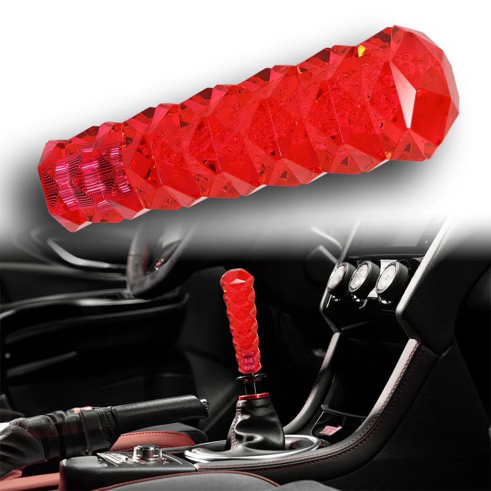 Universal 3D Diamond Crystal VIP Manual Bubble Shifter Shift Knob Head - 15CM - Image 6