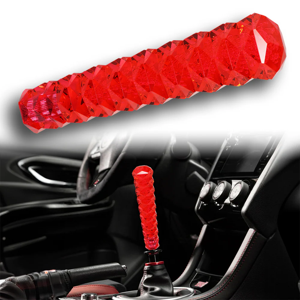 Universal 3D Diamond Crystal VIP Manual Bubble Shifter Shift Knob Head - 20CM - Image 3