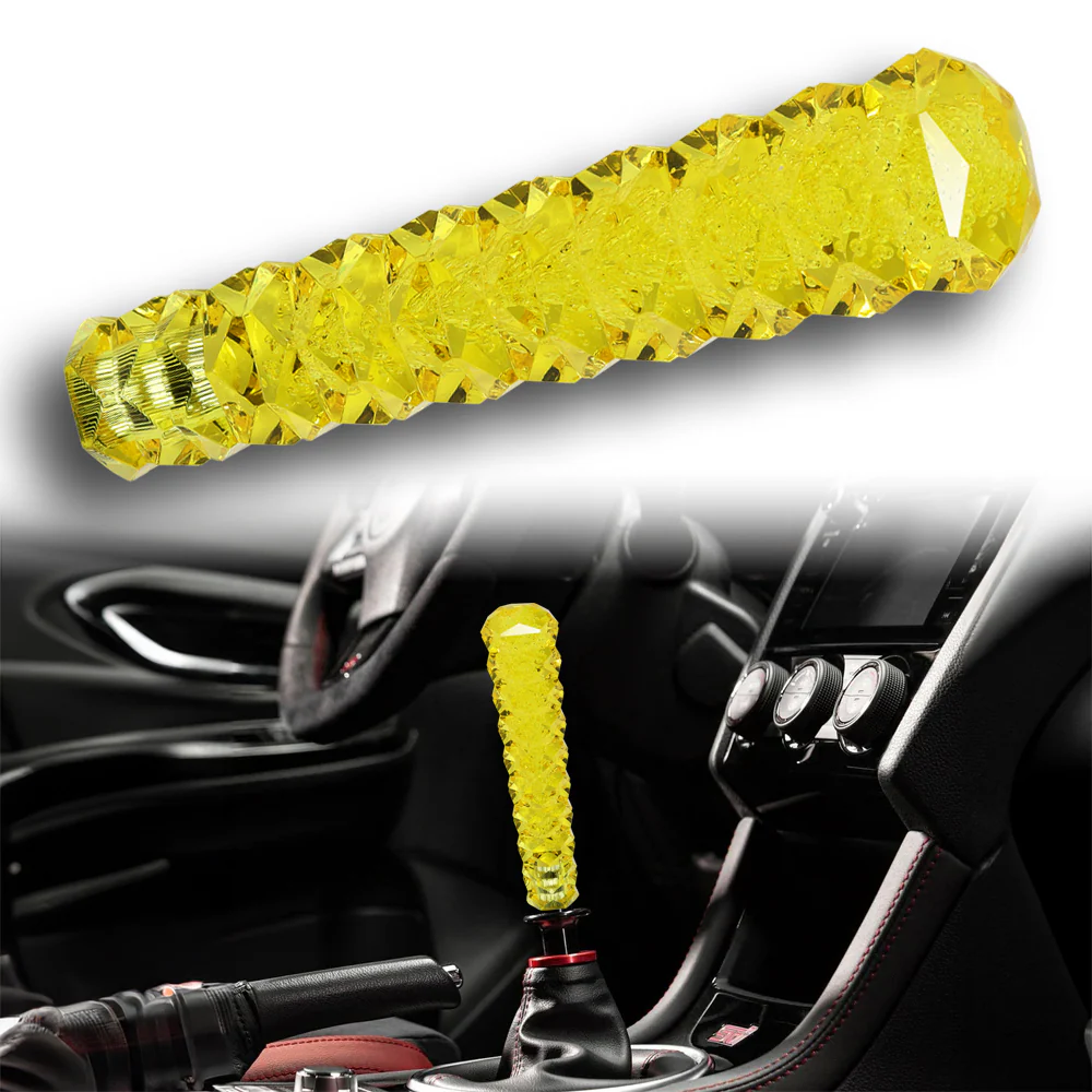 Universal 3D Diamond Crystal VIP Manual Bubble Shifter Shift Knob Head - 20CM - Image 5