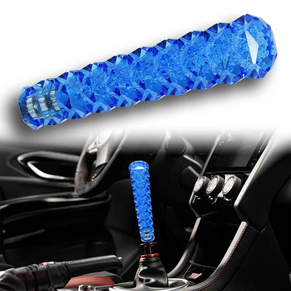 Universal 3D Diamond Crystal VIP Manual Bubble Shifter Shift Knob Head - 20CM - Image 6