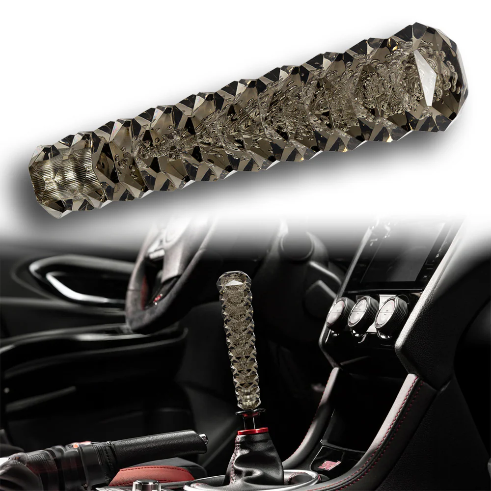 Universal 3D Diamond Crystal VIP Manual Bubble Shifter Shift Knob Head - 20CM - Image 7