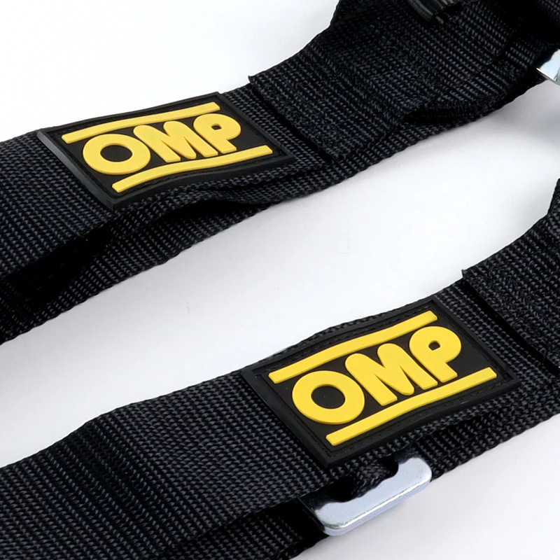 Universal 4 Point Black Camlock Quick Release Car Seat Belt Harness F OMP Racing 3" - Image 4