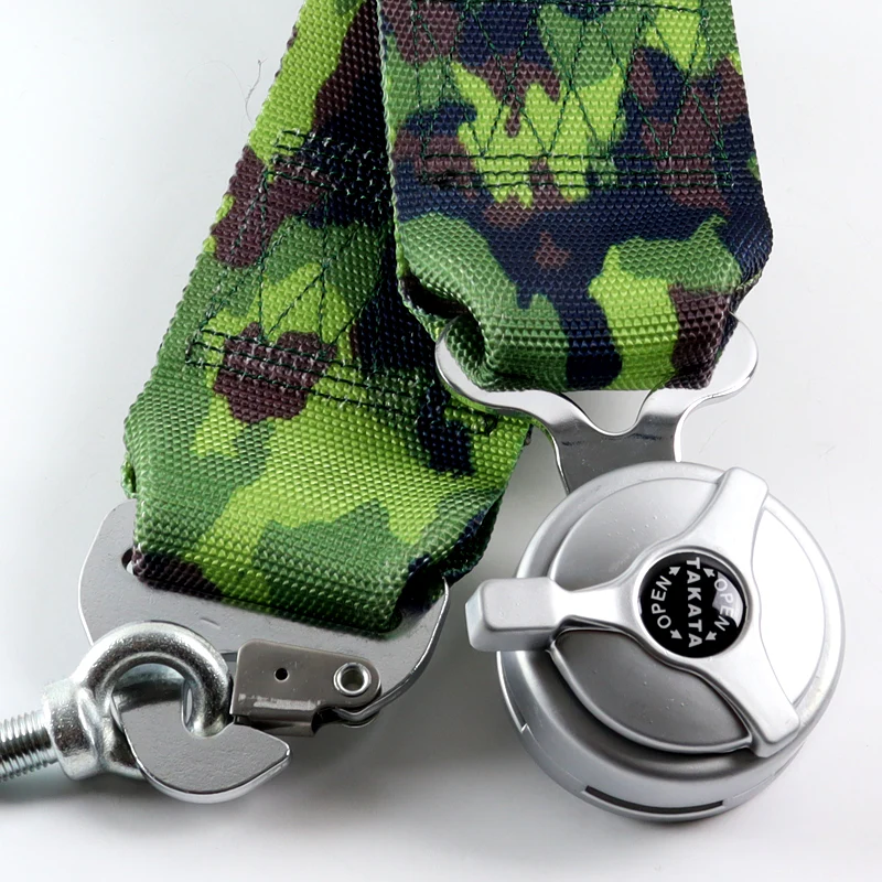 Universal 4 Point Camouflage Camlock Quick Release Car Seat Belt Snap-On Harness TAKATA Racing 3" - Image 2