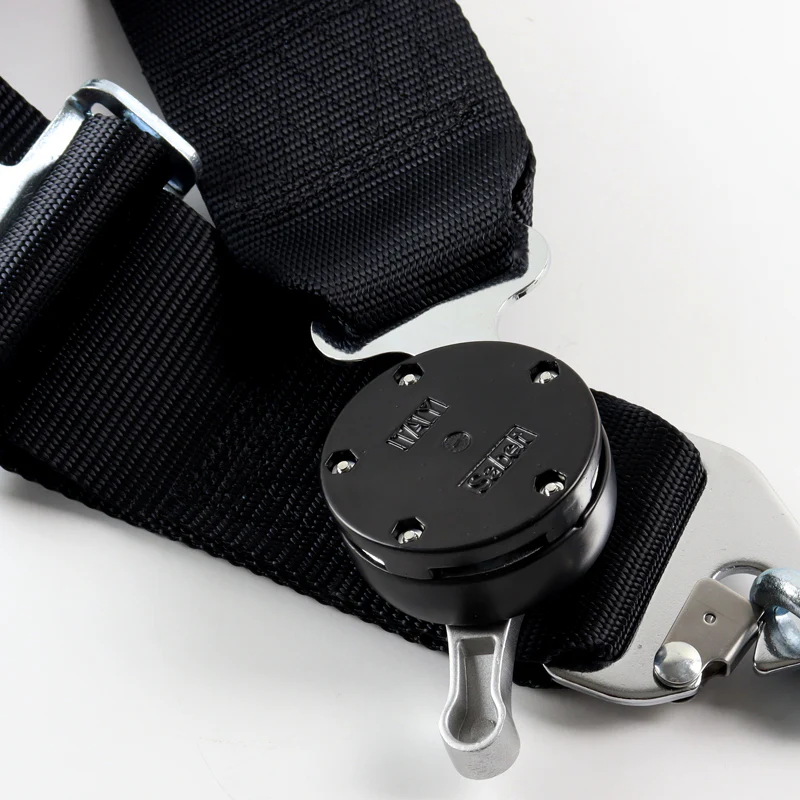 Universal 4 Point Black Camlock Quick Release Car Seat Belt Harness Sabelt Racing 3" - Image 3