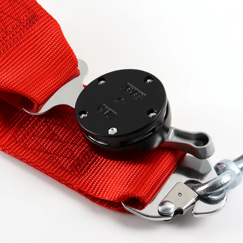 Universal 4 Point Red Camlock Quick Release Car Seat Belt Harness Sabelt Racing 3" - Image 4